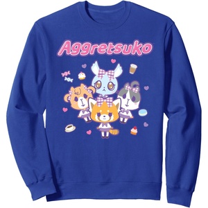 image:imageAggretsuko OTM Girls Season 4 2021 SweatshirtRoyal Blue