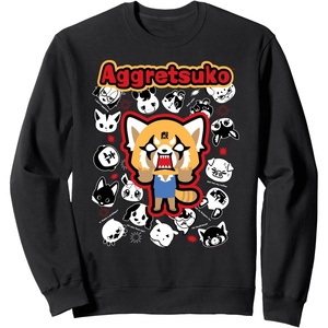 image:imageAggretsuko Rage Season 4 2021 SweatshirtBlack