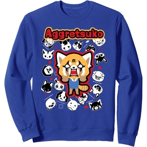 image:imageAggretsuko Rage Season 4 2021 SweatshirtRoyal Blue