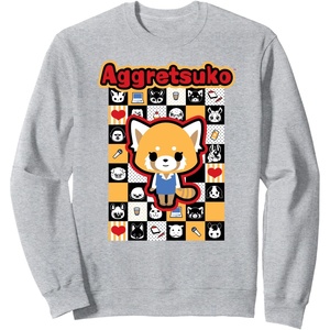 image:imageAggretsuko Sweet Season 4 2021 SweatshirtHeather Grey