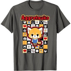 image:imageAggretsuko Sweet Season 4 2021 TShirtAsphalt Grey