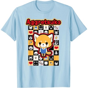 image:imageAggretsuko Sweet Season 4 2021 TShirtBaby Blue