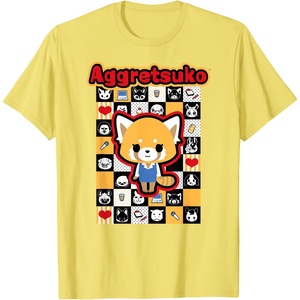 image:imageAggretsuko Sweet Season 4 2021 TShirtLemon Yellow