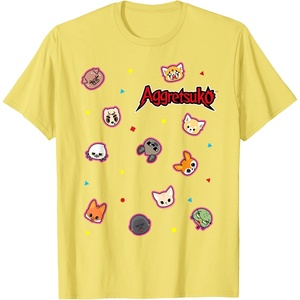 image:imageAggretsuko and her CoWorkers Season 4 2021 TShirtLemon Yellow