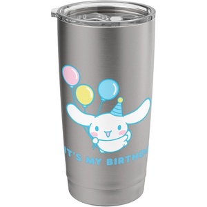 image:imageCinnamoroll Birthday Stainless Steel Insulated TumblerBrushed Steel
