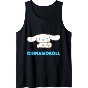 image:imageCinnamoroll Character Front and Back Tank TopBlack