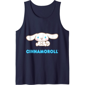 image:imageCinnamoroll Character Front and Back Tank TopNavy Blue