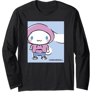 image:imageCinnamoroll Collection Streetwear Hoodie Print Long Sleeve TShirtBlack