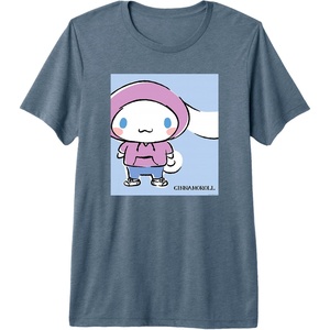image:imageCinnamoroll Collection Streetwear Hoodie Print Premium Triblend TShirtSlate Grey