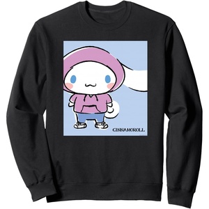 image:imageCinnamoroll Collection Streetwear Hoodie Print SweatshirtBlack