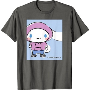 image:imageCinnamoroll Collection Streetwear Hoodie Print TShirtAsphalt Grey
