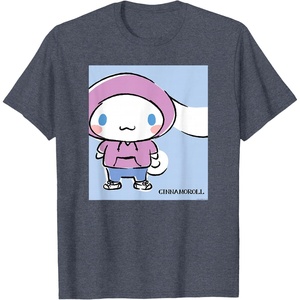 image:imageCinnamoroll Collection Streetwear Hoodie Print TShirtHeather Blue