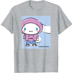 image:imageCinnamoroll Collection Streetwear Hoodie Print TShirtHeather Grey