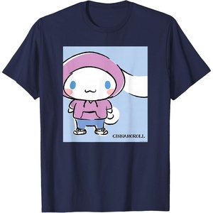 image:imageCinnamoroll Collection Streetwear Hoodie Print TShirtNavy Blue