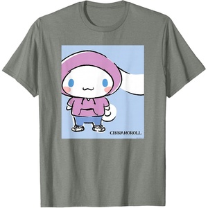 image:imageCinnamoroll Collection Streetwear Hoodie Print TShirtOlive Heather