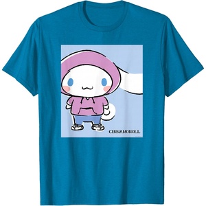 image:imageCinnamoroll Collection Streetwear Hoodie Print TShirtSapphire Blue