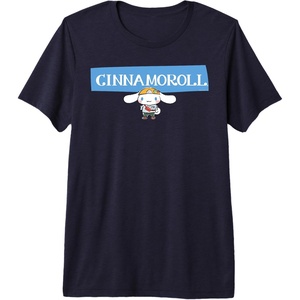 image:imageCinnamoroll Collection Streetwear Logo Premium Triblend TShirtNavy Blue