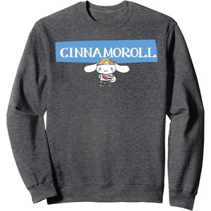 image:imageCinnamoroll Collection Streetwear Logo SweatshirtDark Heather Grey