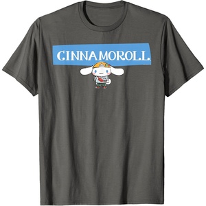 image:imageCinnamoroll Collection Streetwear Logo TShirtAsphalt Grey