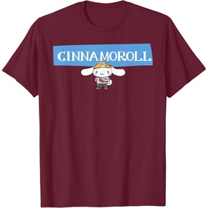 image:imageCinnamoroll Collection Streetwear Logo TShirtBurgundy