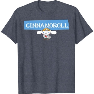 image:imageCinnamoroll Collection Streetwear Logo TShirtHeather Blue