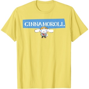 image:imageCinnamoroll Collection Streetwear Logo TShirtLemon Yellow