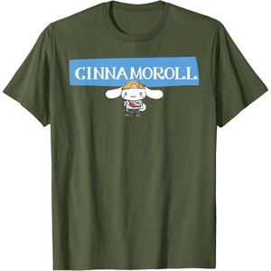 image:imageCinnamoroll Collection Streetwear Logo TShirtOlive Green