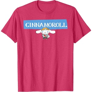 image:imageCinnamoroll Collection Streetwear Logo TShirtRed Heather