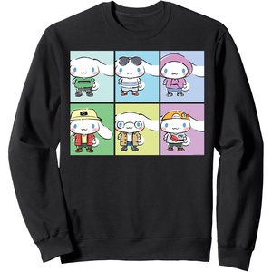 image:imageCinnamoroll Collection Streetwear Squares SweatshirtBlack