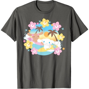 image:imageCinnanoroll Surfing TShirtAsphalt Grey