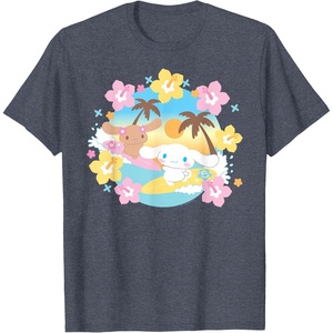 image:imageCinnanoroll Surfing TShirtHeather Blue