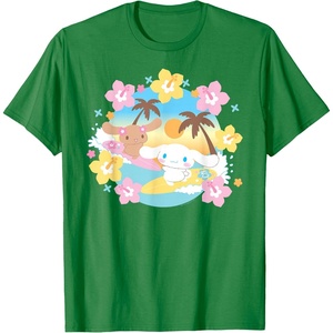 image:imageCinnanoroll Surfing TShirtKelly Green