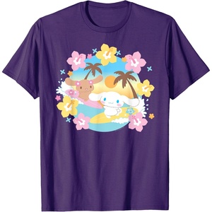 image:imageCinnanoroll Surfing TShirtPurple
