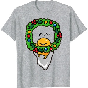 image:imageGudetama Christmas Wreath Shirt TShirtHeather Grey