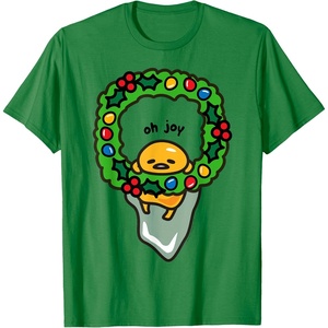 image:imageGudetama Christmas Wreath Shirt TShirtKelly Green