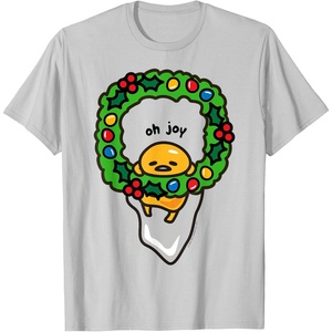 image:imageGudetama Christmas Wreath Shirt TShirtSilver Grey