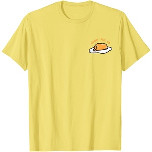 image:imageGudetama The Lazy Egg Sunny Side Up Tee Shirt TShirtLemon Yellow