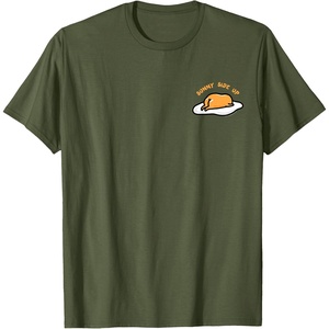 image:imageGudetama The Lazy Egg Sunny Side Up Tee Shirt TShirtOlive Green