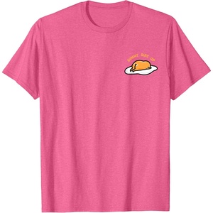 image:imageGudetama The Lazy Egg Sunny Side Up Tee Shirt TShirtPink Heather
