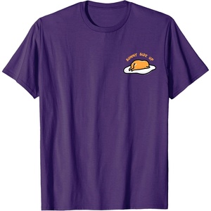 image:imageGudetama The Lazy Egg Sunny Side Up Tee Shirt TShirtPurple