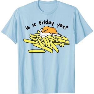 image:imageGudetama The Lazy Egg is It Friday Yet TShirt SmallBaby Blue