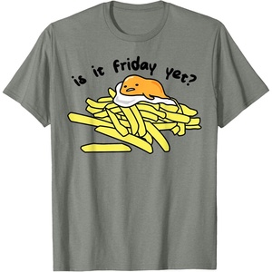 image:imageGudetama The Lazy Egg is It Friday Yet TShirt SmallOlive Heather