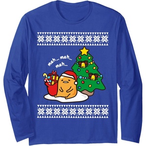 image:imageGudetama Ugly Christmas Long Sleeve Long Sleeve TShirtRoyal Blue