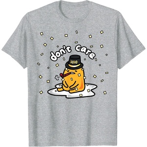 image:imageGudetama the Lazy Egg Japan Dont Care Happy New Years 2020 TShirtHeather Grey
