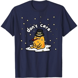 image:imageGudetama the Lazy Egg Japan Dont Care Happy New Years 2020 TShirtNavy Blue