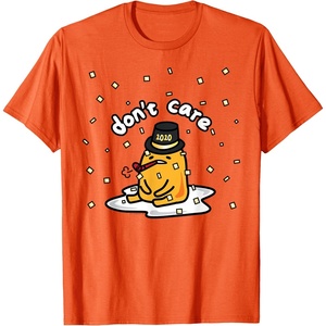 image:imageGudetama the Lazy Egg Japan Dont Care Happy New Years 2020 TShirtOrange