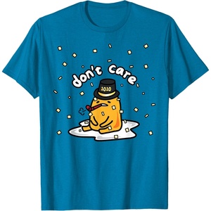 image:imageGudetama the Lazy Egg Japan Dont Care Happy New Years 2020 TShirtSapphire Blue
