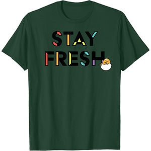 image:imageGudetama the Lazy Egg Stay Fresh TShirtDark Green
