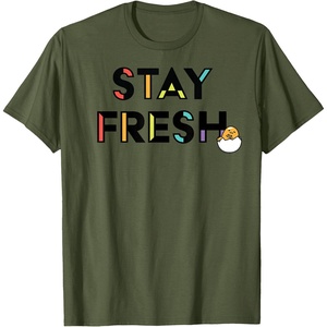 image:imageGudetama the Lazy Egg Stay Fresh TShirtOlive Green