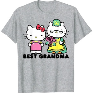 image:imageHello Kitty Best Grandma TShirtHeather Grey
